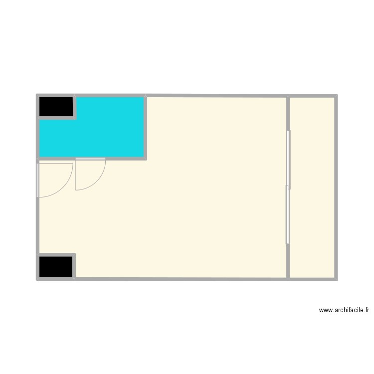 44 Lepeu Variante 1. Plan de 0 pièce et 0 m2