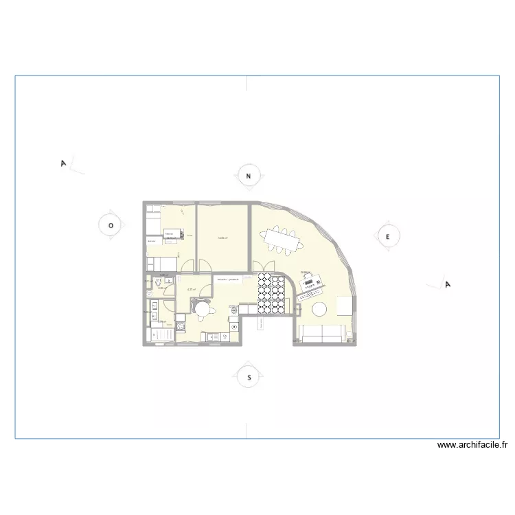 aurelien chambre V3 carrelage . Plan de aurelien chambre V3 carrelage . Plan de