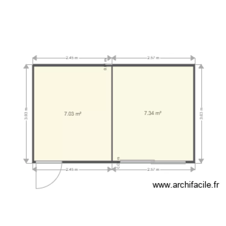 abri jardin 2. Plan de 