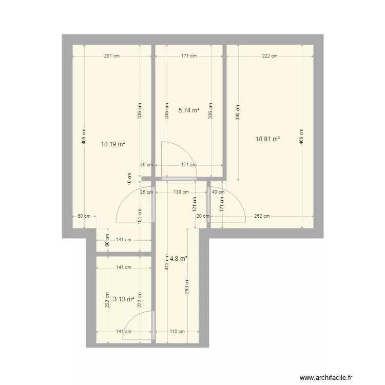 cave original. Plan de 