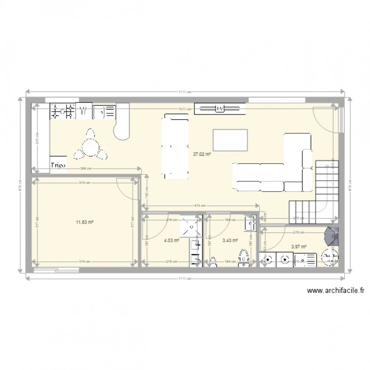 Hangar Maison auffret EFRDC. Plan de 0 pièce et 0 m2