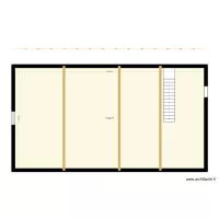 Projet Taounza - Etage croquis projet