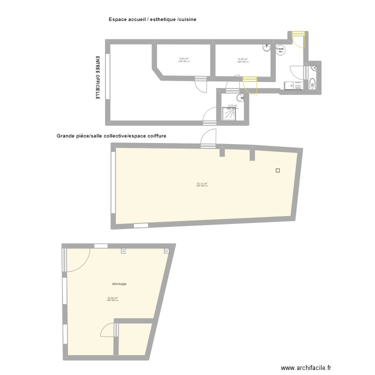 SALON W FLO. Plan de 0 pièce et 0 m2