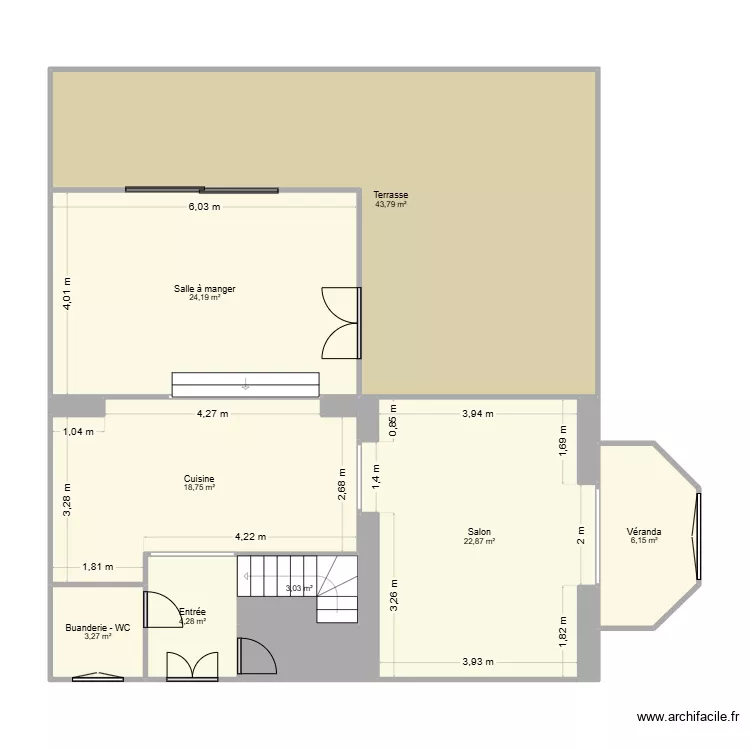 Saint Maurice rdc. Plan de Saint Maurice rdc. Plan de