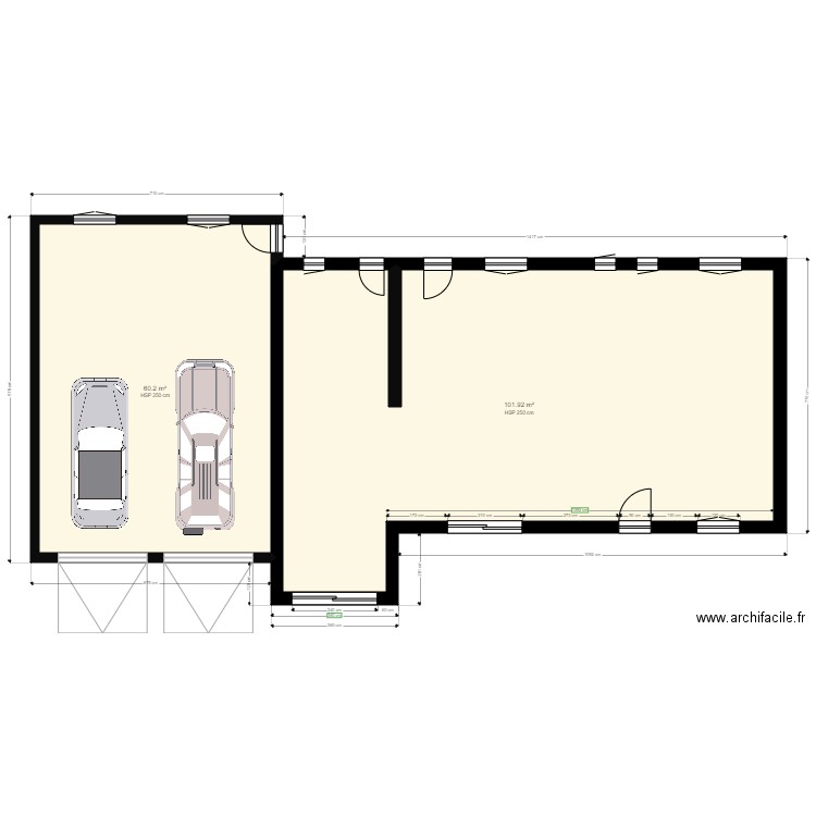 PLAN MAISON VENDEE RDC  extension 14042021. Plan de 0 pièce et 0 m2