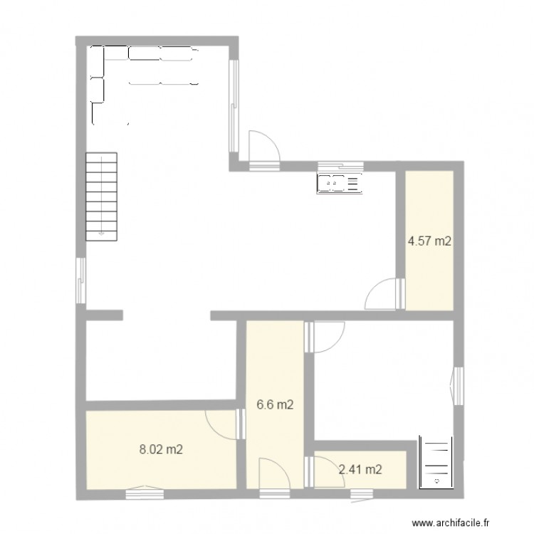 maison. Plan de 0 pièce et 0 m2