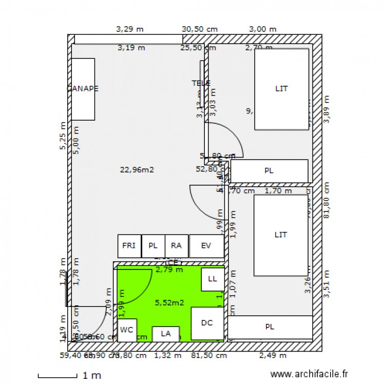 MAMERT 1 ET  2. Plan de 0 pièce et 0 m2