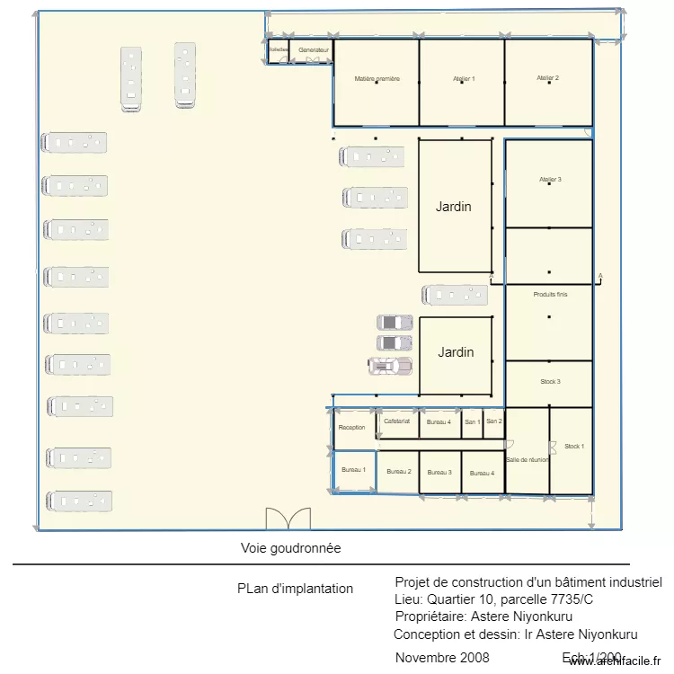 implantation Q10 norme. Plan de implantation Q10 norme. Plan de