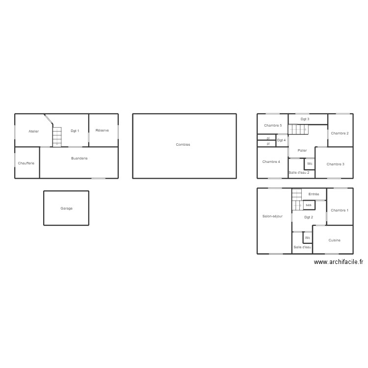 CONCARNEAU GRESSET. Plan de 0 pièce et 0 m2