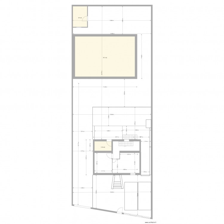 61 Route de Combault. Plan de 0 pièce et 0 m2