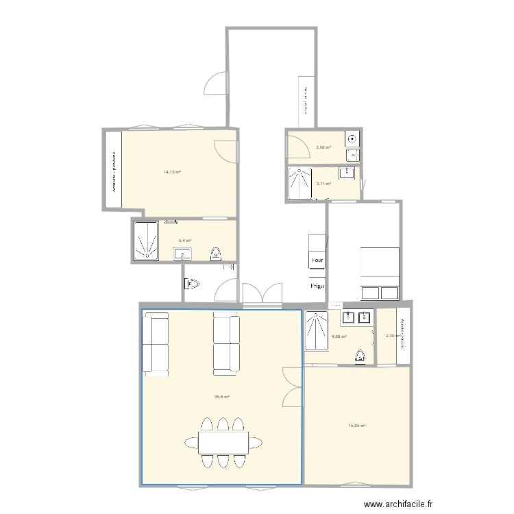 Szent istvan 17 V2 Without. Plan de 0 pièce et 0 m2