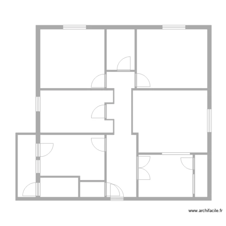 BARTHELME STRASBOURG. Plan de 