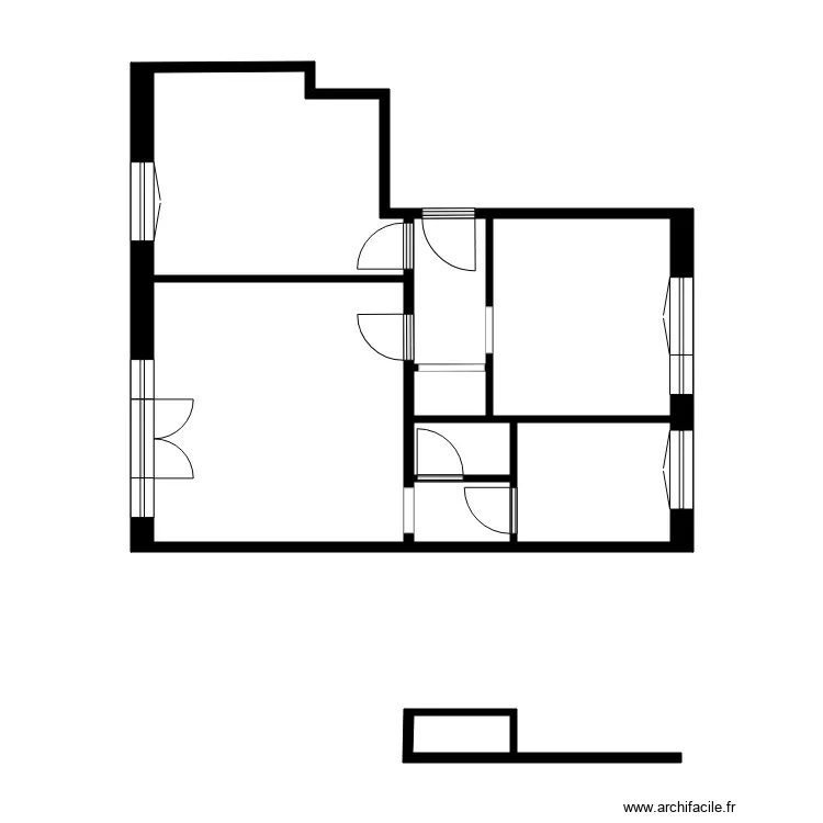 SCI 1 quai du general leclerc. Plan de 