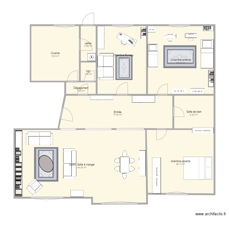 Appartement Schoenberg V3. Plan de 0 pièce et 0 m2