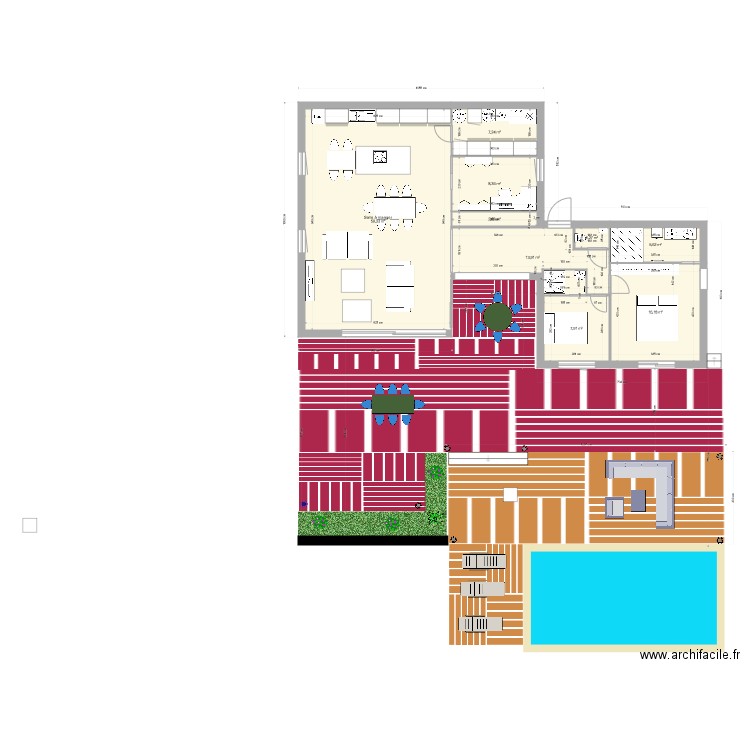 SAUMANE 3. Plan de 0 pièce et 0 m2