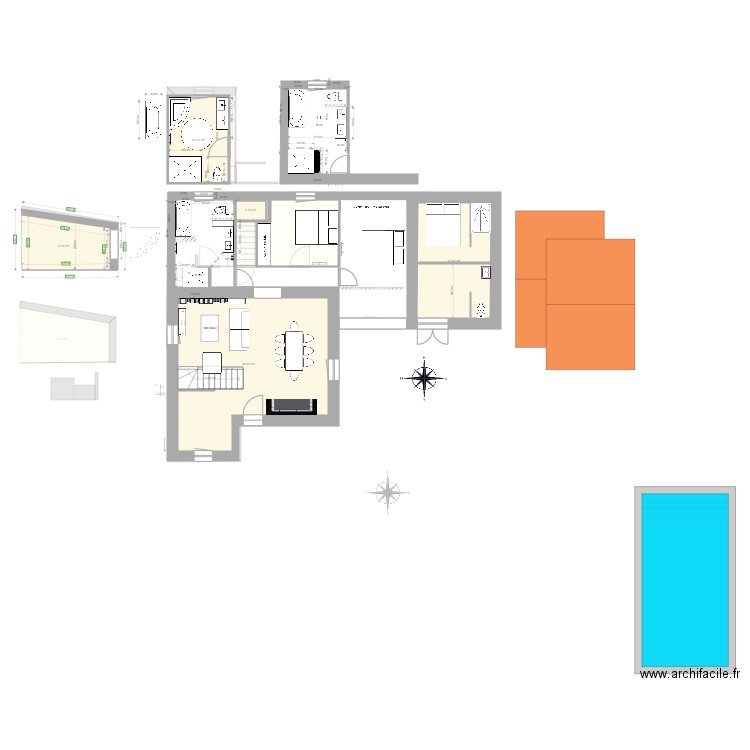 maison laboutiguette sous sol. Plan de 0 pièce et 0 m2