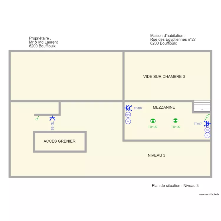 Steph Niveau 3. Plan de 
