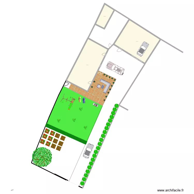 Plan 1 Sainte gemmes sur loire. Plan de 