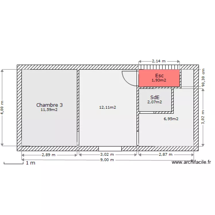 R1historique. Plan de 