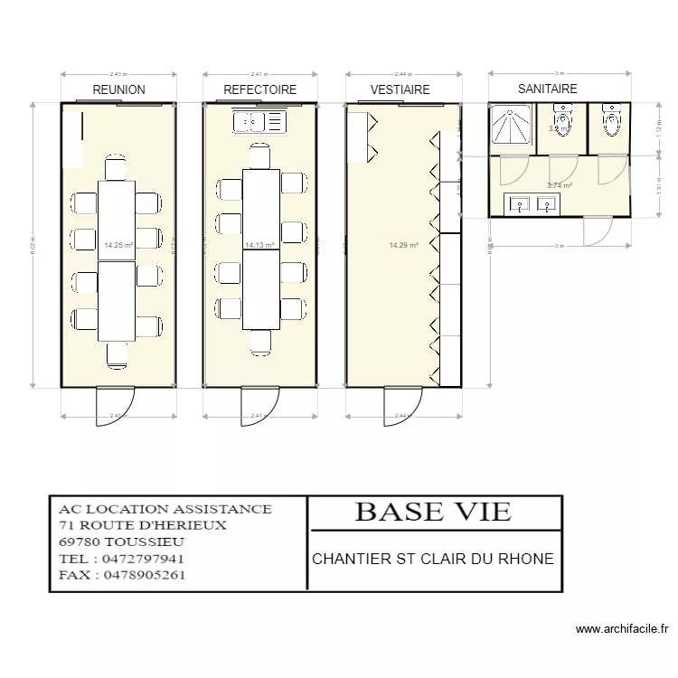 NOUVEAU CLIENT. Plan de 