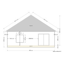 Plan facade Ouest