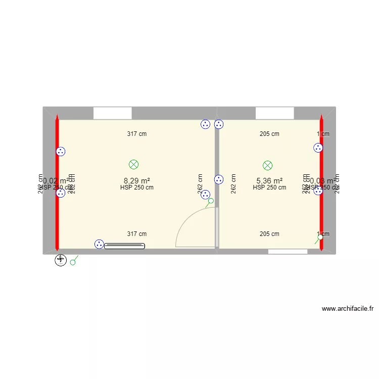 Houlgate Plan - Mezzanine. Plan de Houlgate Plan - Mezzanine. Plan de