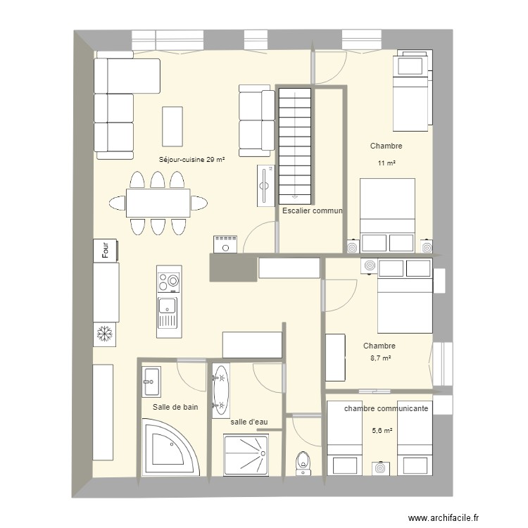 GR 5070 JOUSSELME. Plan de 0 pièce et 0 m2