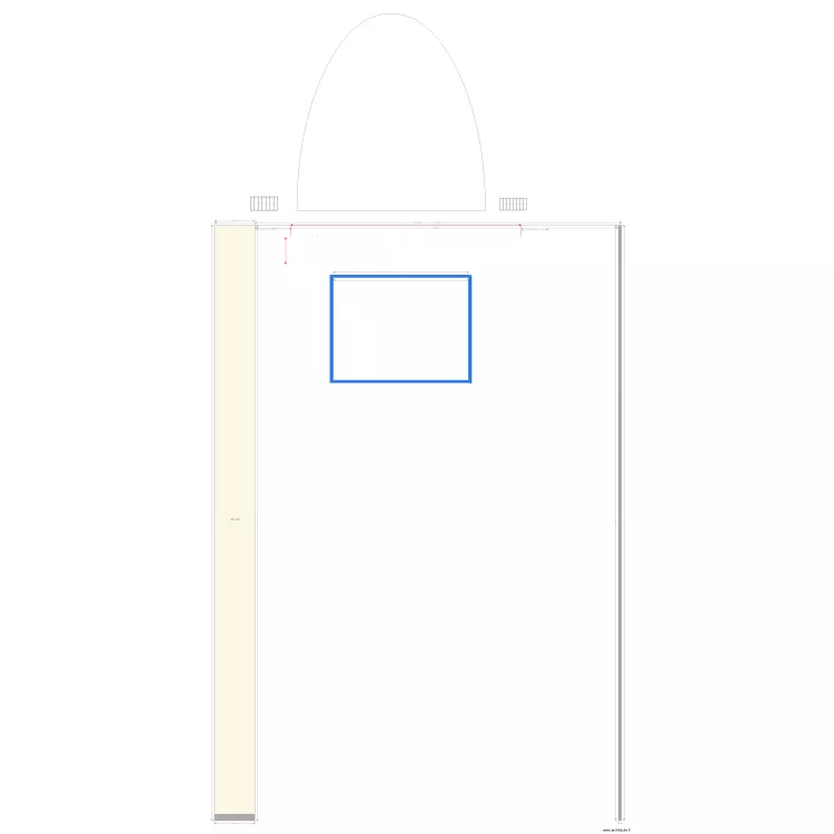 salle wattremez. Plan de 