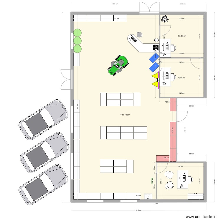 agrimat V2. Plan de 0 pièce et 0 m2