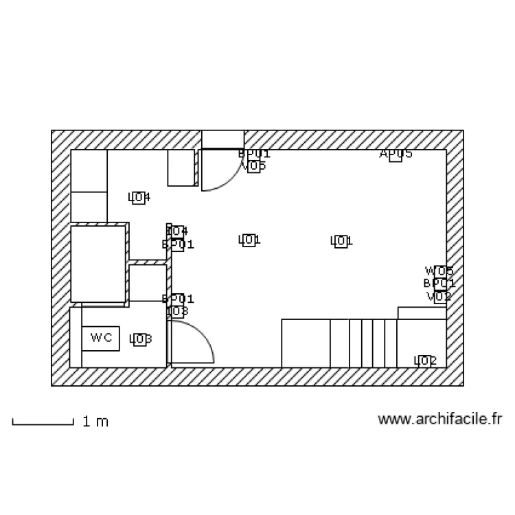 Studio RDC L. Plan de Studio RDC L. Plan de