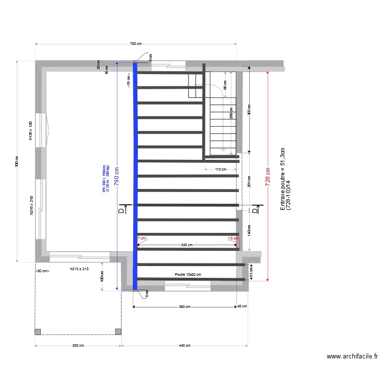 Détail Mezzanine. Plan de 0 pièce et 0 m2