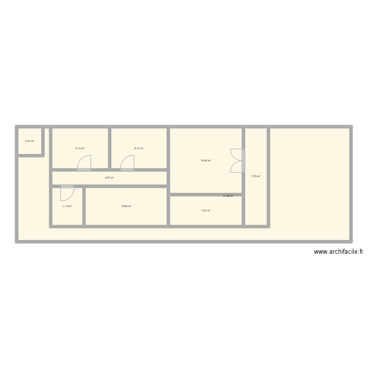Plan 3. Plan de 10 pièces et 123 m2