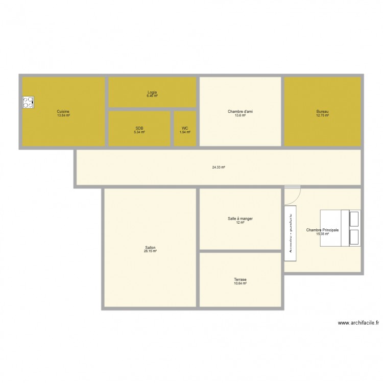 Afak. Plan de 0 pièce et 0 m2