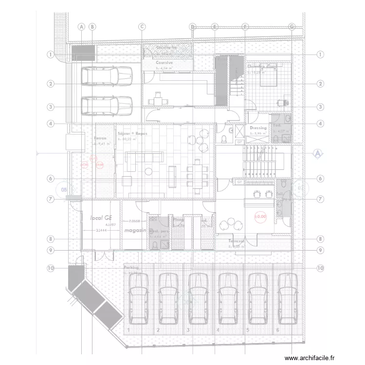 Climatisation b&acirc;timent habitation BONADIWOTO. Plan de 0 pièce et 0 m2
