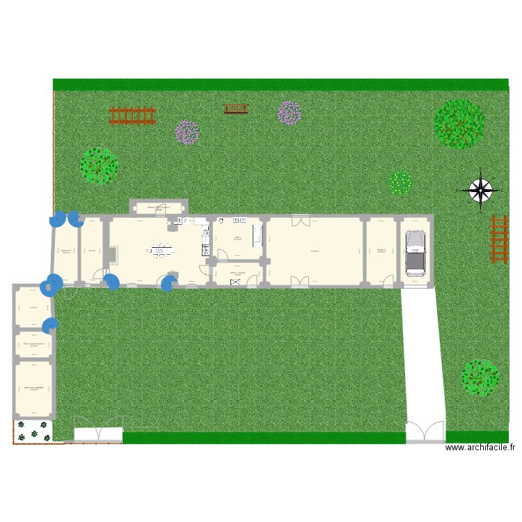 Plan assainissement. Plan de 0 pièce et 0 m2