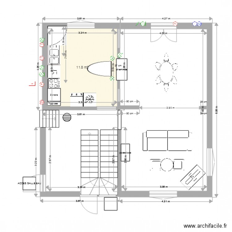 cuisinesud21. Plan de 0 pièce et 0 m2