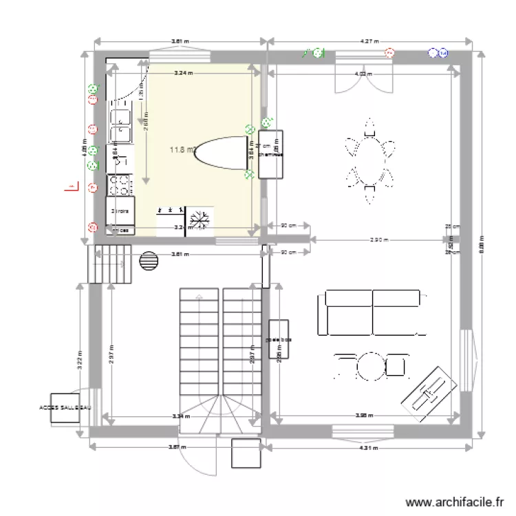 cuisinesud21. Plan de 
