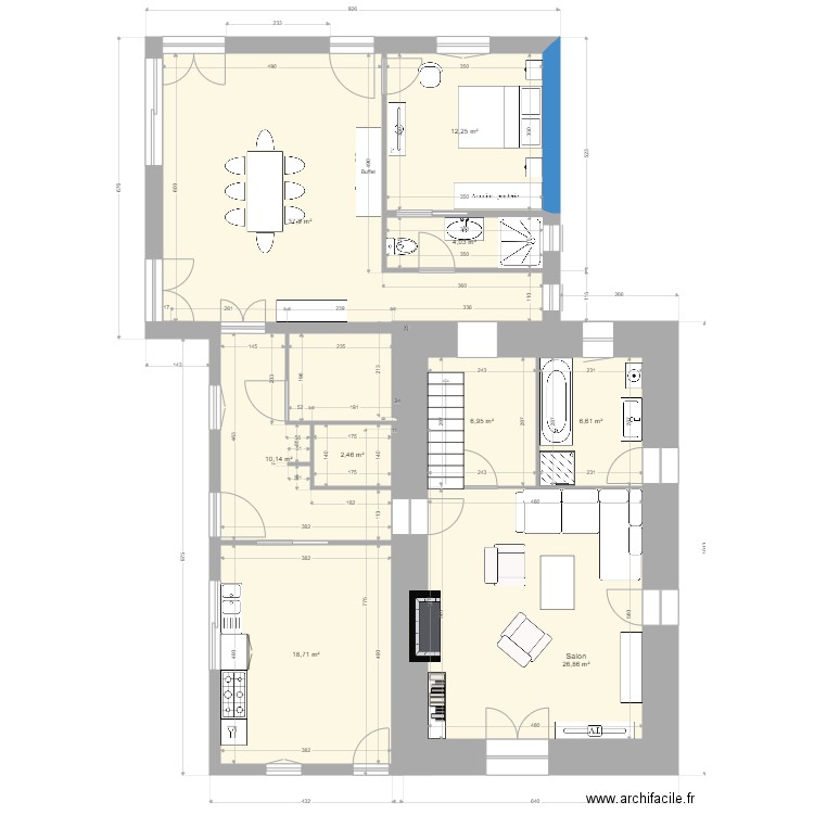P Sylvie 6. Plan de 0 pièce et 0 m2