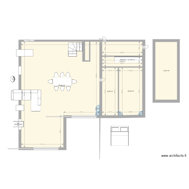 maison nico et cece. Plan de 0 pièce et 0 m2