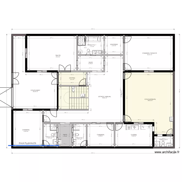 PROJ KMG1 RESEAU EAU POTABLE. Plan de 