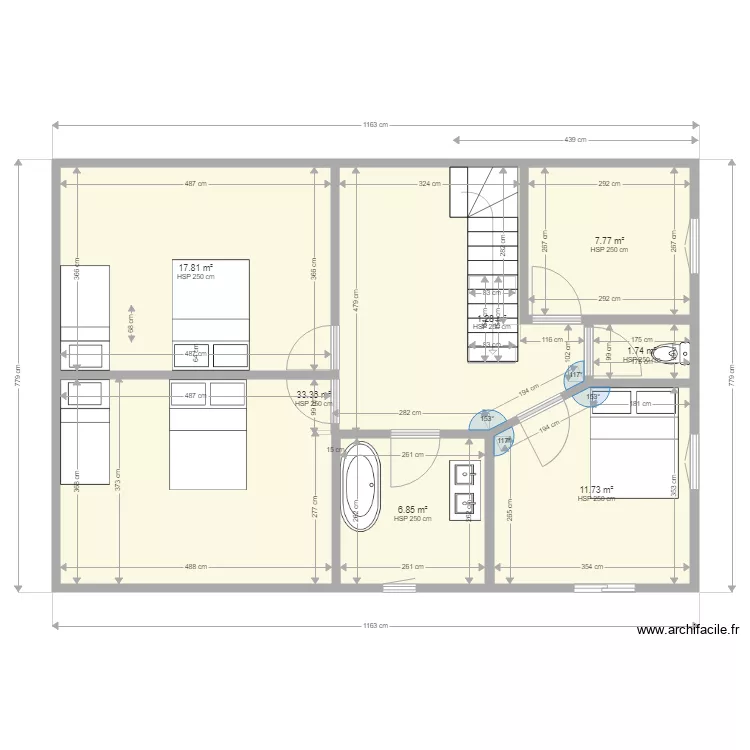 HomayaplusMininewEtages. Plan de 