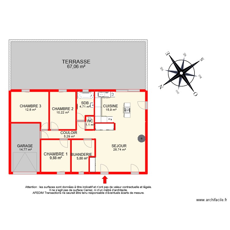 BI 12167 PASCAL. Plan de 0 pièce et 0 m2