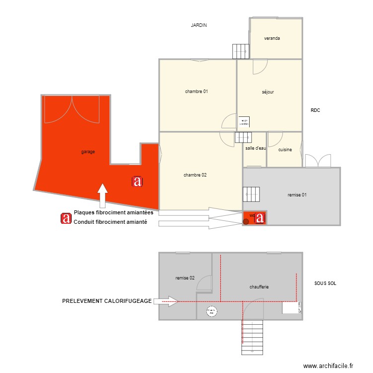 DELHOMMEAU 1104 AM. Plan de 11 pièces et 137 m2