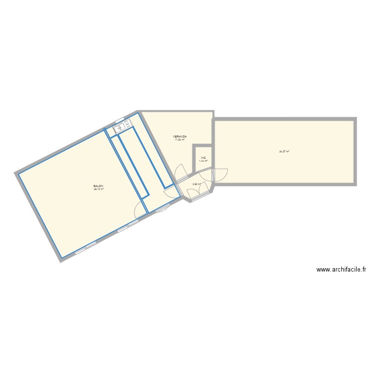 PLAN ALTERNATIF. Plan de 0 pièce et 0 m2