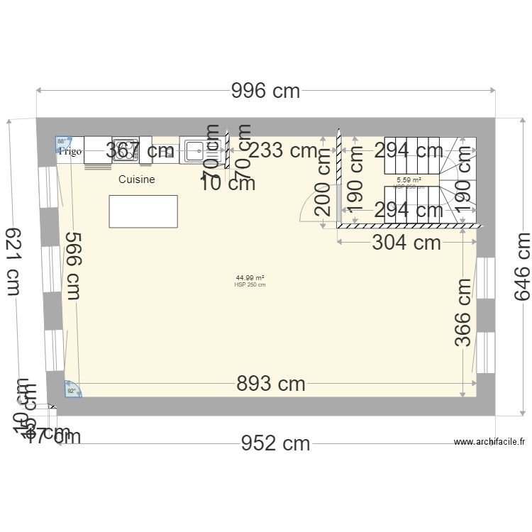 etage duplex bas  L29 vd . Plan de 0 pièce et 0 m2