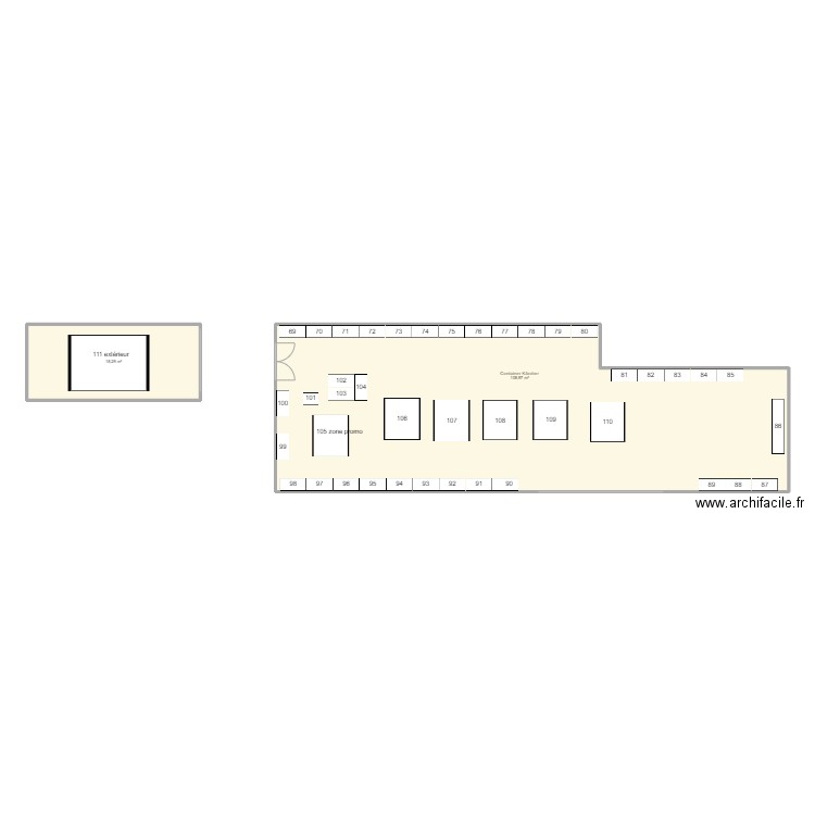 Container Kaercher. Plan de 0 pièce et 0 m2