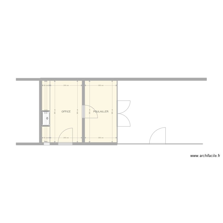 Poulailler Mangily novembre 2020. Plan de 0 pièce et 0 m2