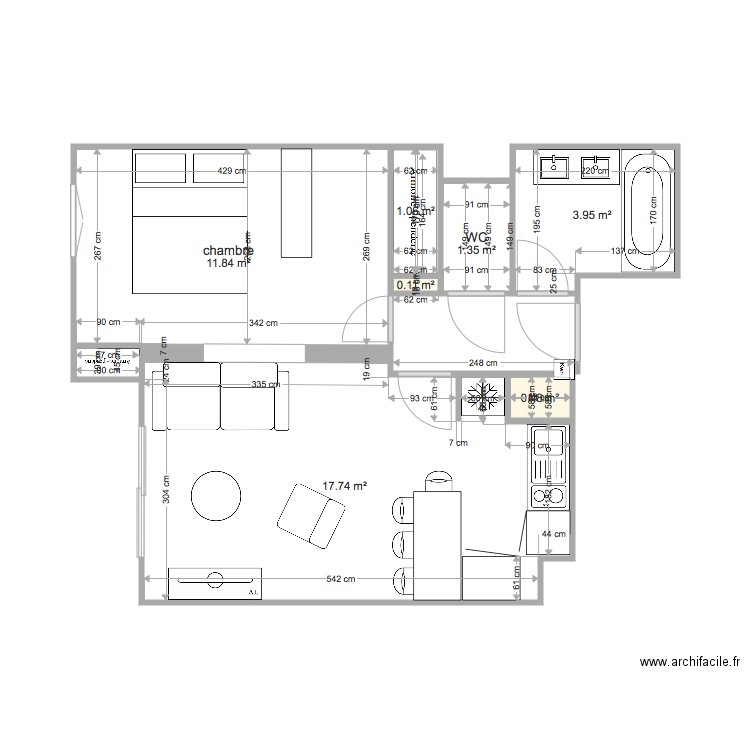 appartement Estelle . Plan de 0 pièce et 0 m2