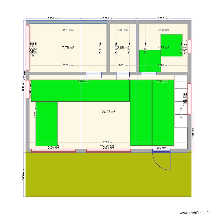 Новопетровское. Plan de 0 pièce et 0 m2