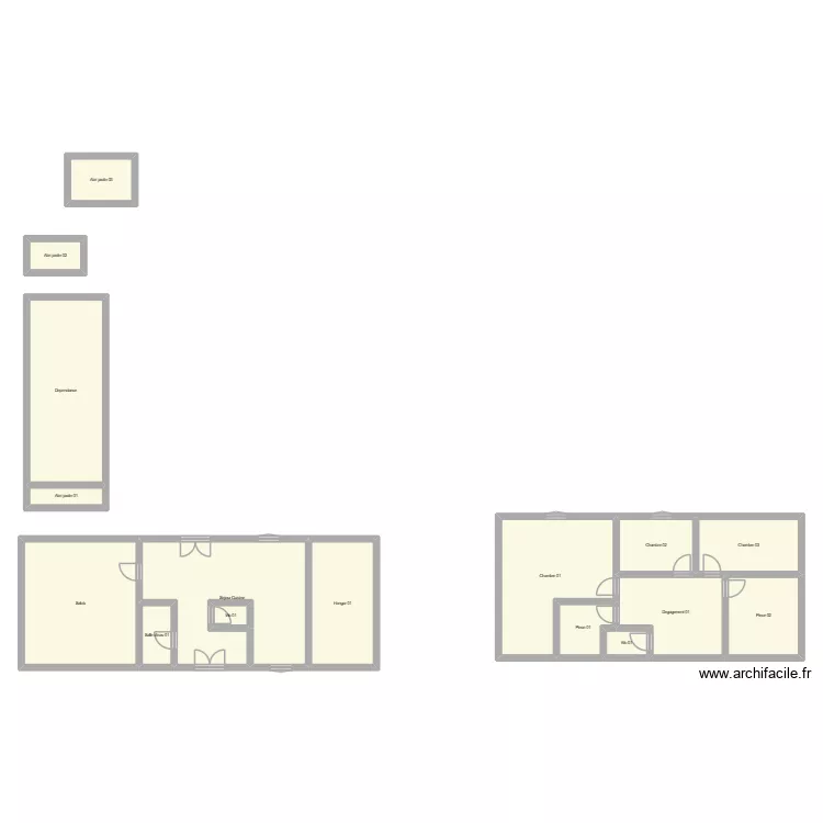 350602749. Plan de 16 et 212 m² 350602749. Plan de 16 et 212 m²